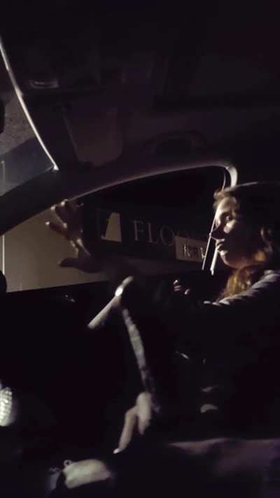 She did not like his cum on her at all!