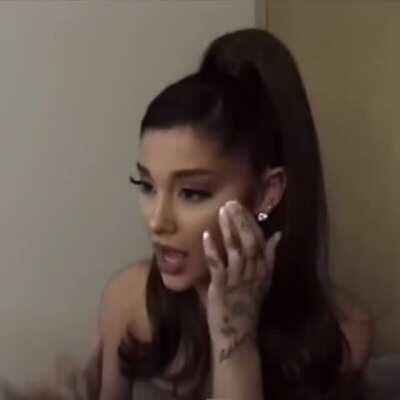 Ariana Grande on making off the table with The Weeknd