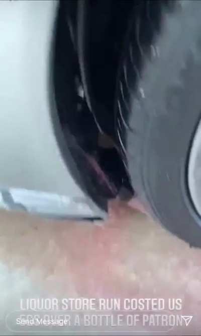 Driving a Porsche drunk