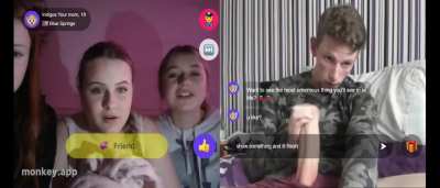 Love the look on the faces of sizequeen goonettes as they discover their new obsession.