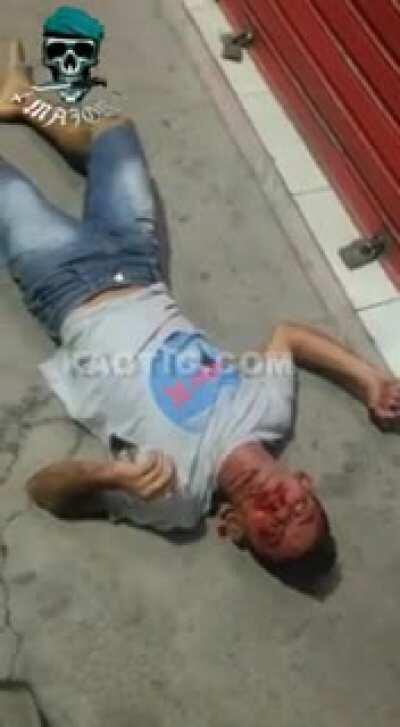 Thief gets street justice