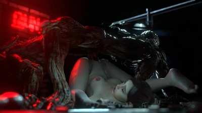 Claire vs. the Licker (ZMSFM) [Resident Evil]