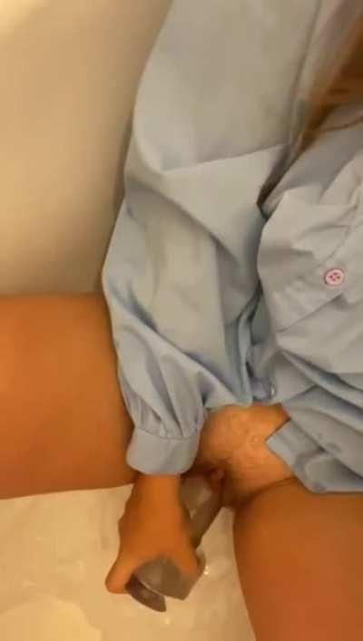 Taking this with my flat mates in the next room. Think I need a bigger one? (f)