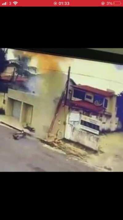 trying to steal electricity, dude move for a second then just went motionless