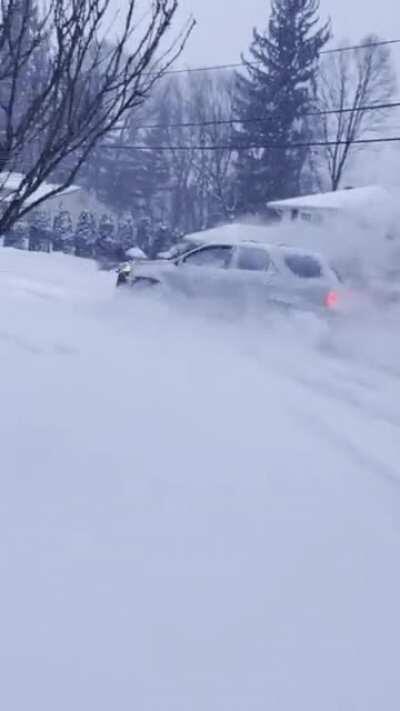 AWD Handbrake entry in snow (2006 MDX)