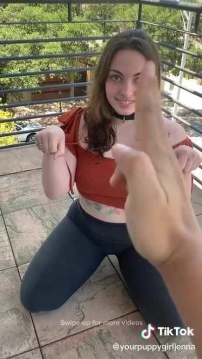 puppy girl strikes again!