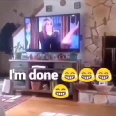 He’s done 😂😂😂😂😂😂😂😂😂
