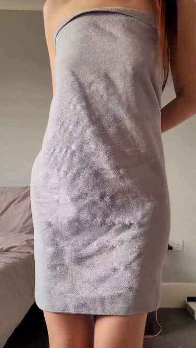 Whoops my towel slipped, sorry about that 😉 (38f) 