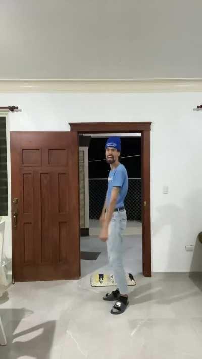 Hasta los perros se asustaron