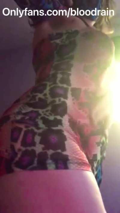 When the snake slithers and winds out of the snakeskin ;)