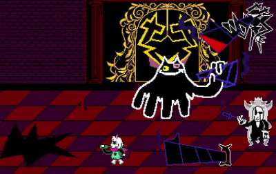 Deltarune Chapter 7's intro (animated deltarot vid)