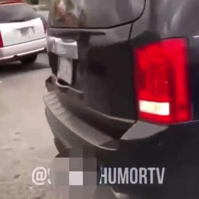 Dude makes mess into even bigger mess in less then a minute.