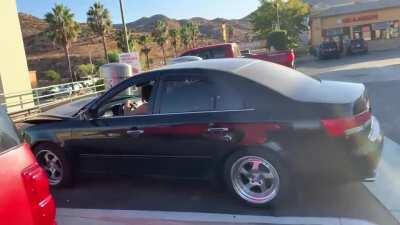 Does a hit-and-run because she has a mean grandma