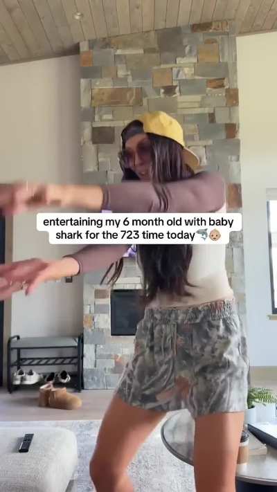 10/6/25 Reel about Entertaining Baby M