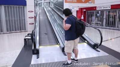 A jar of mayonnaise that senses when its going up an escalator and plays the relevant ACDC cover