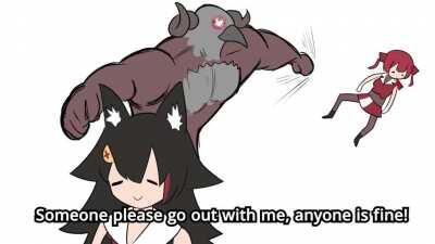 Marine really wants a date!! (Animated MV)