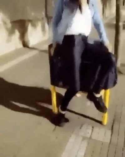 HMC while I pose on top of a trashcan.