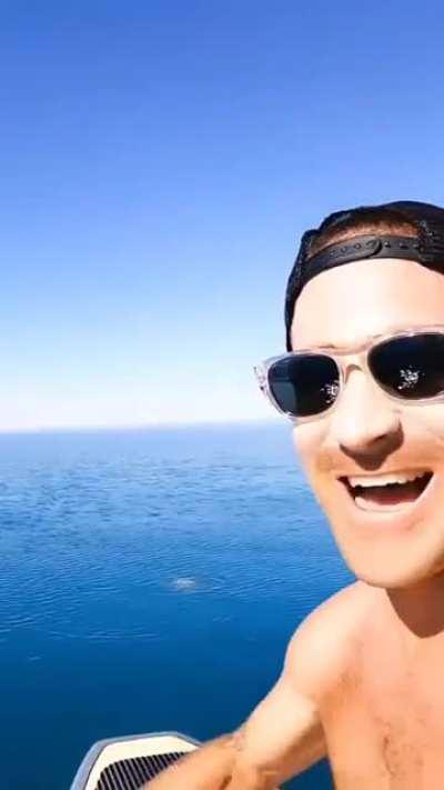 Paddleboarding in Oz