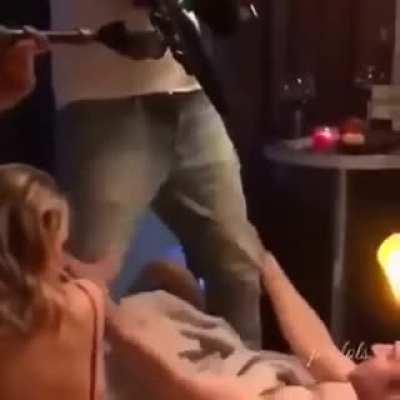 An then my friends, The Cameraman turned on!