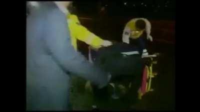 WCGW if the door to the ambulance is not locked properly?