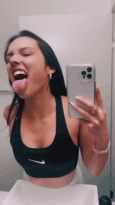 Tongue in the Mirror