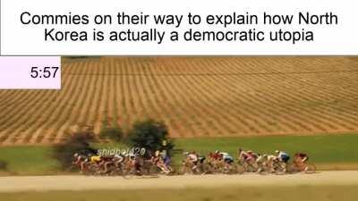 You see the reason Kim Jung Un got 102% of the votes is because he's so popular!