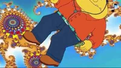 Binky discovers acid