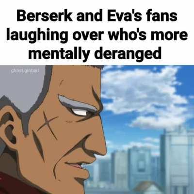 I'm a fan of both so you know I am mentally unwell