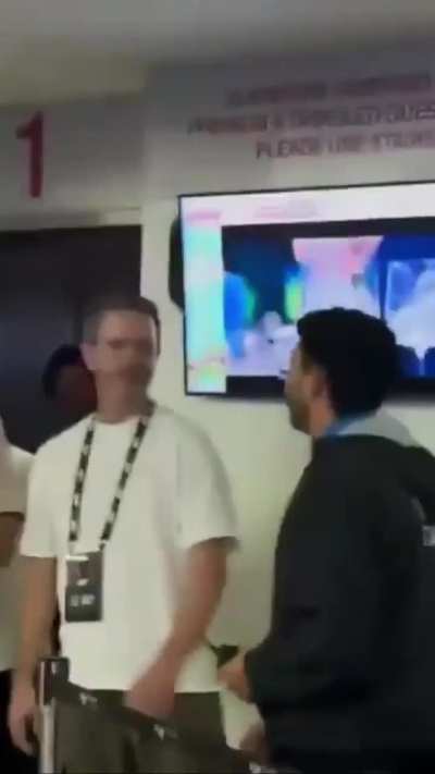 Influencer Jack Doherty’s crew swings on former UFC Heavyweight Champion Andrei Arlovski, who single-handedly brawls them and Makes Security Back Off