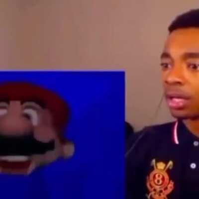 What are you doing step Mario