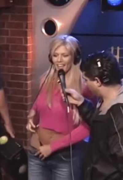 Torrie pulling her g string