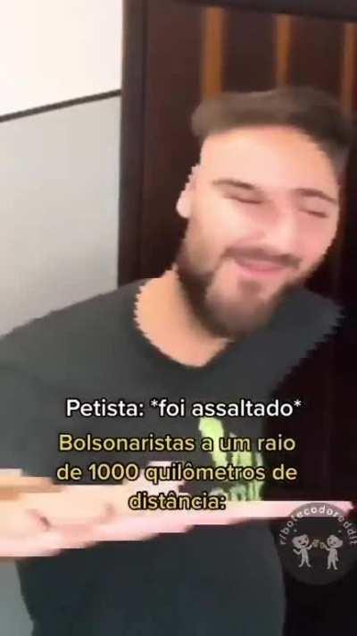 Nem precisa de assalto, basta respirar