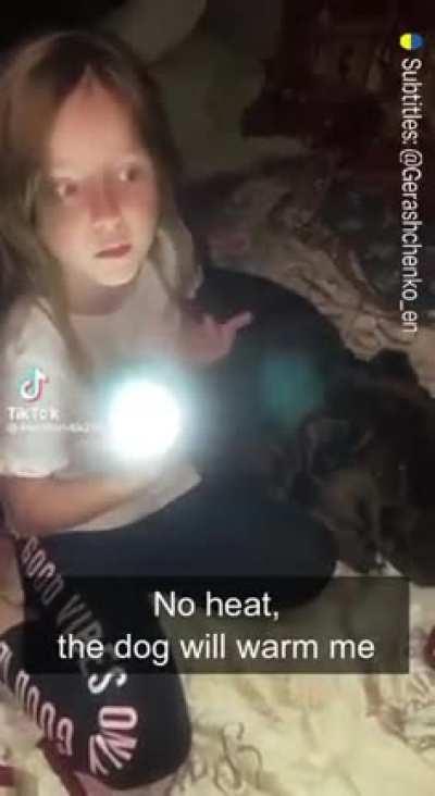 A young girl has a message for NATO in regards to negotiations with Putin