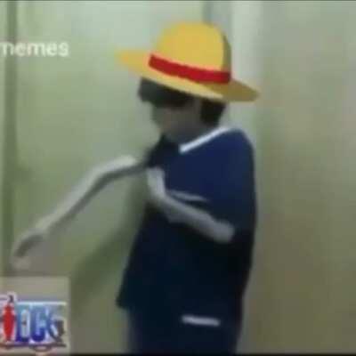 what a nice young man, surely his arm can't bend right?