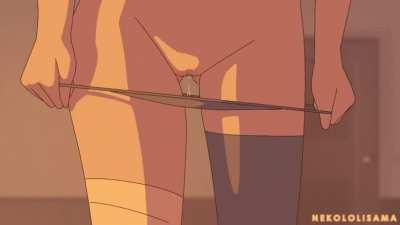 Megumin strip tease.. (NekoNSFW) [Konosuba]