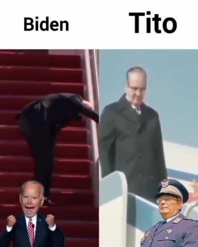 Liberals can't walk up stairs 🤣🤣🤣