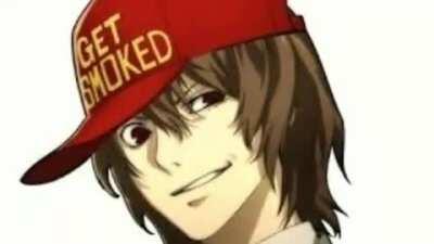 Akechi has a gamer moment