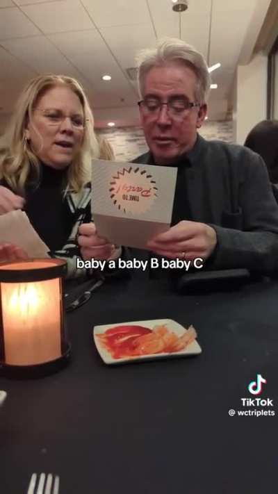 The way he glitched after reading “baby C” 💀