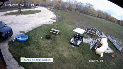 Who crashed into our car?