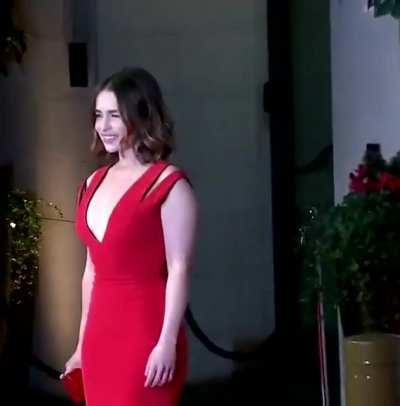 Lady in red