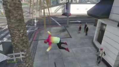 When you crash you bike in front of your crush but try to look cool