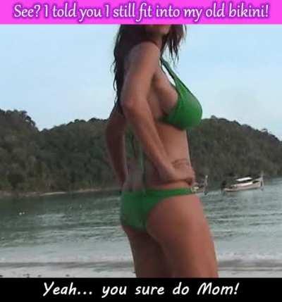 How does mommy look son ?