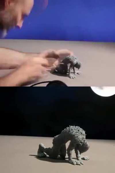 Clay stop motion animation time lapse