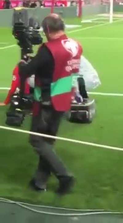 Ronaldo pulled off at half time