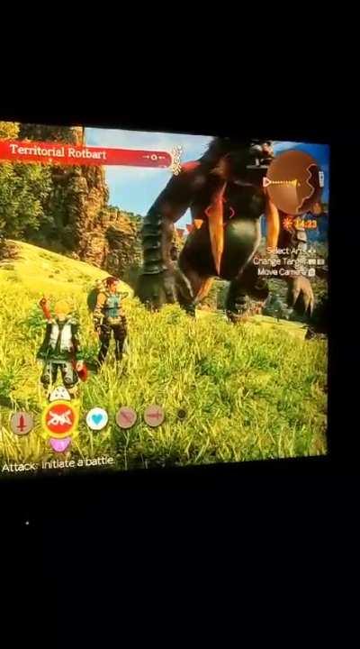 First time playing XC1, just wanted to show my friend this cool monkey, but then