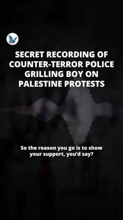 Airport cops interrogate UK teen over Palestine protests. Rights group Liberty ‘extremely concerned’ as counter-terror police grill family about attending marches in London ⤵️