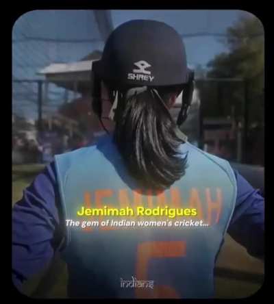 When Sachin Tendulkar speaks highly of you, you're doing something right. Jemimah Rodrigues, talent too bright to ignore ❤️❤️
