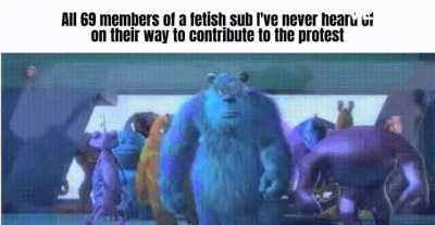 I discovered so many different fetish/porn subs I didn't even know existed. Not gonna complain tho.