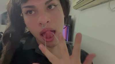 I told him I was trans and he finished in my mouth! He liked it even more 