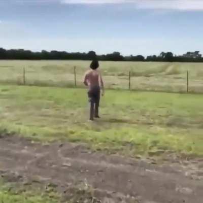 HMB while I ride over these barrels